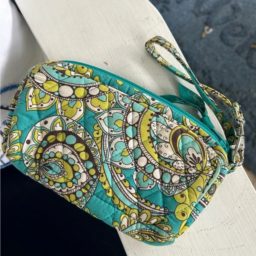 Turquoise Wristlet